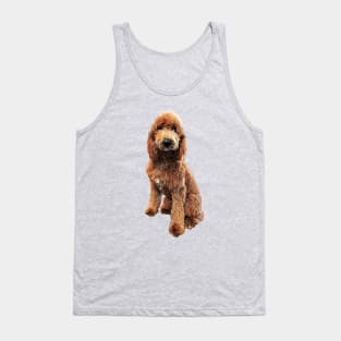 Goldendoodle Golden Doodle Cute Puppy Dog Tank Top